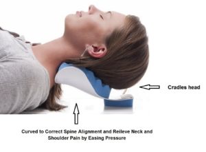 Cervical Pillow to help ease Neck Pain and Shoulder Pain