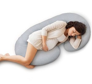 PharMeDoc Pregnancy Pillow with Jersey Cover